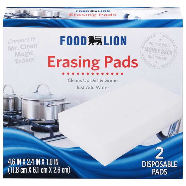 Food Lion Mystical Eraser Pads