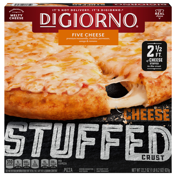 DiGiorno Stuffed Crust Five Cheese Pizza Frozen