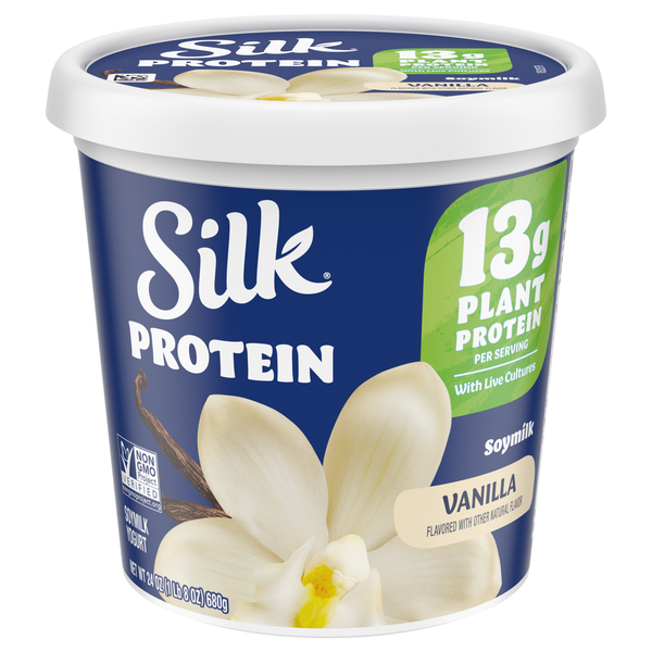 Silk 13g Protein Vanilla Soymilk Yogurt
