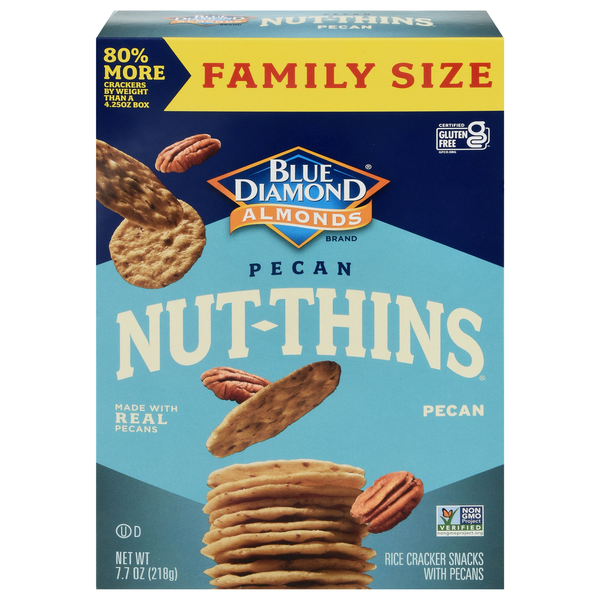 Blue Diamond Almonds Pecan Nut-Thins Family Size