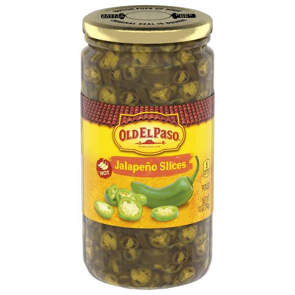 Old El Paso Sliced Hot Jalapeno Peppers