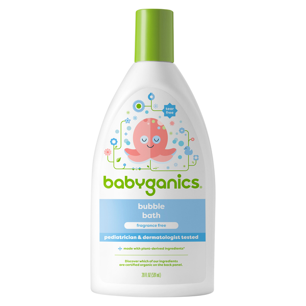 BabyGanics Fragrance Free Bubble Bath