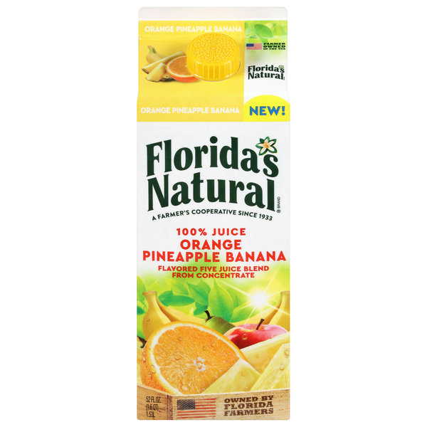 Florida's Natural 100% Orange Pineapple Banana Juice