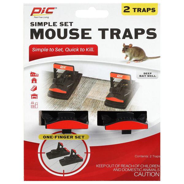 PIC Simple Set Mouse Traps