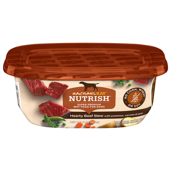 Rachael Ray Nutrish Natural Hearty Beef Stew Wet Dog Food