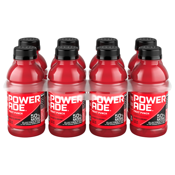 POWERADE Fruit Punch Sports Drink - 8 pk