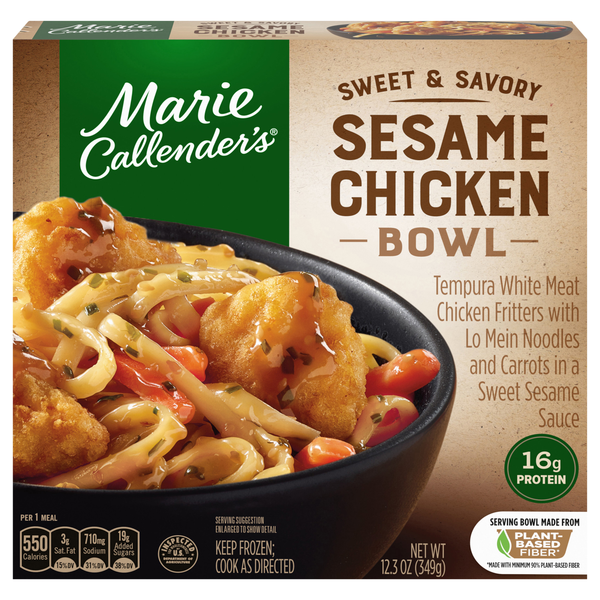 Marie Callender's Sweet & Savory Sesame Chicken Bowl Frozen Meal