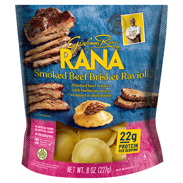 Giovanni Rana Smoked Beef Brisket Ravioli Pasta Fresh