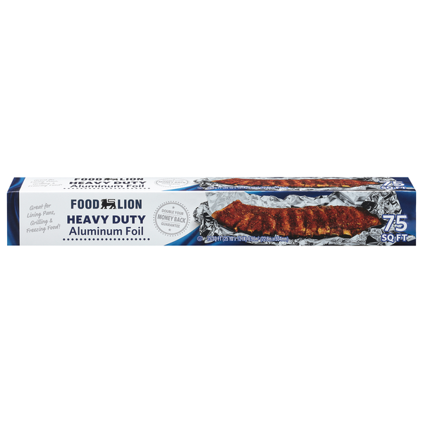 Food Lion Heavy Duty Aluminum Foil Wrap