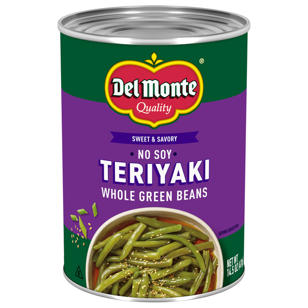 Dole No Soy Teriyaki Whole Green Beans