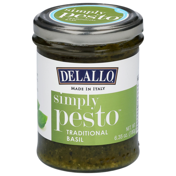 DeLallo Simply Traditional Basil Pesto Pasta Sauce