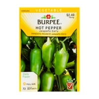 Burpee Vegetable Hot Pepper Jalapeno Early