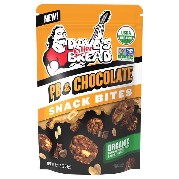 Dave's Killer Bread Organic PB & Chocolate Snack Bites