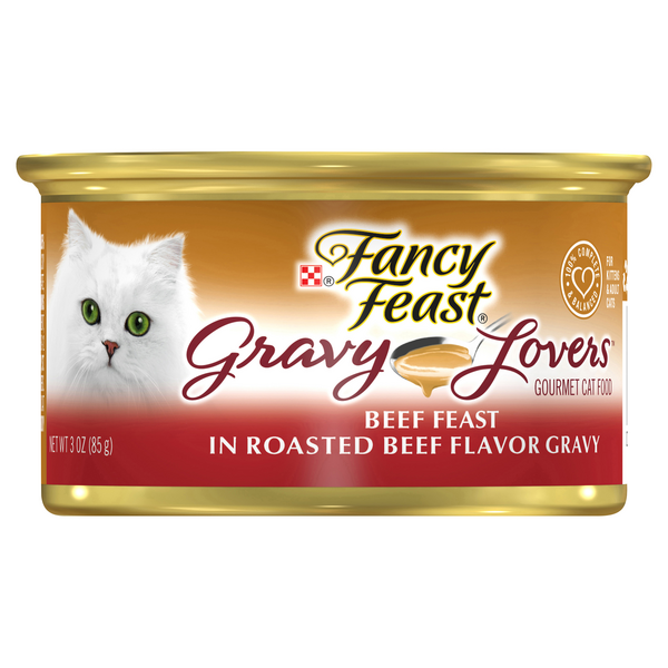Save on Fancy Feast Gravy Lovers Wet Cat Food Beef Feast in Beef Flavor