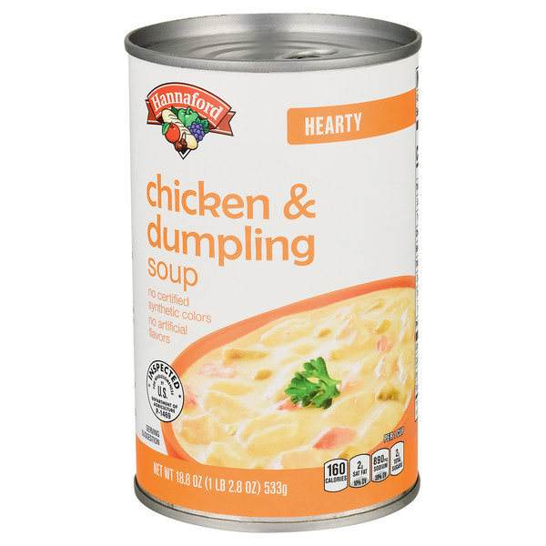 Hannaford Hearty Chicken & Dumpling Soup
