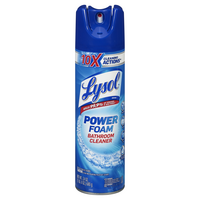 Lysol Power Foam Bathroom Cleaner Aerosol Spray