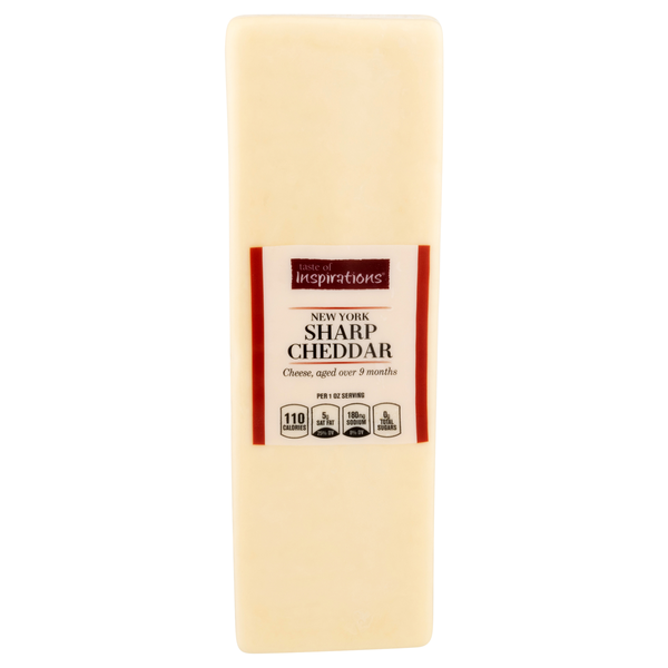 Taste of Inspirations New York Sharp Cheddar Cheese (Thin Sliced)