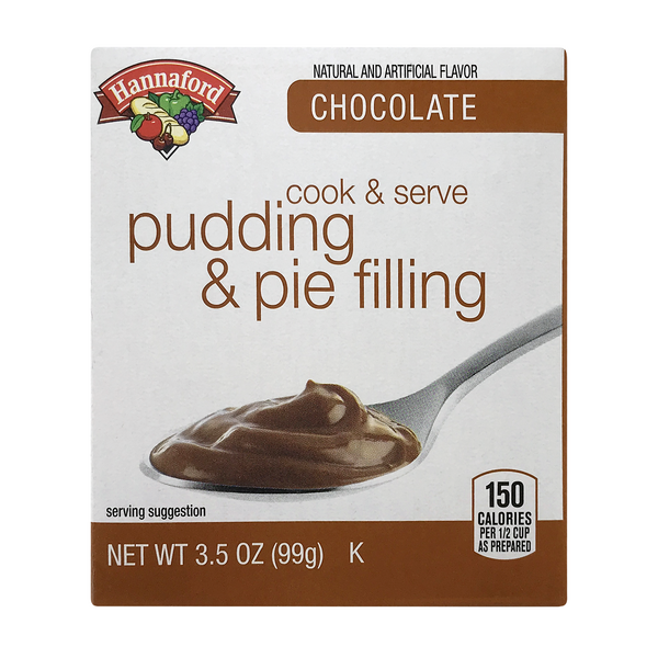Hannaford Instant Pudding & Pie Filling Chocolate