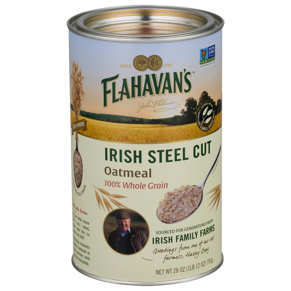 Flahavan's Irish Steel Cut 100% Whole Grain Oatmeal