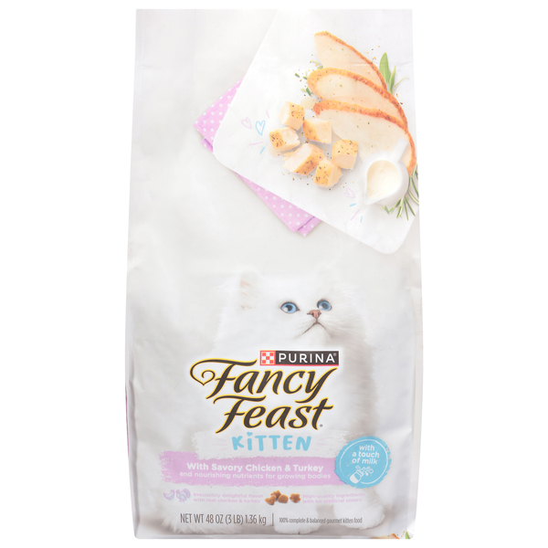 Fancy Feast Savory Chicken & Turkey Gourmet Kitten Food