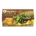Our Brand Pineapple Tidbits Fruit Cups in Juice - 4 ct