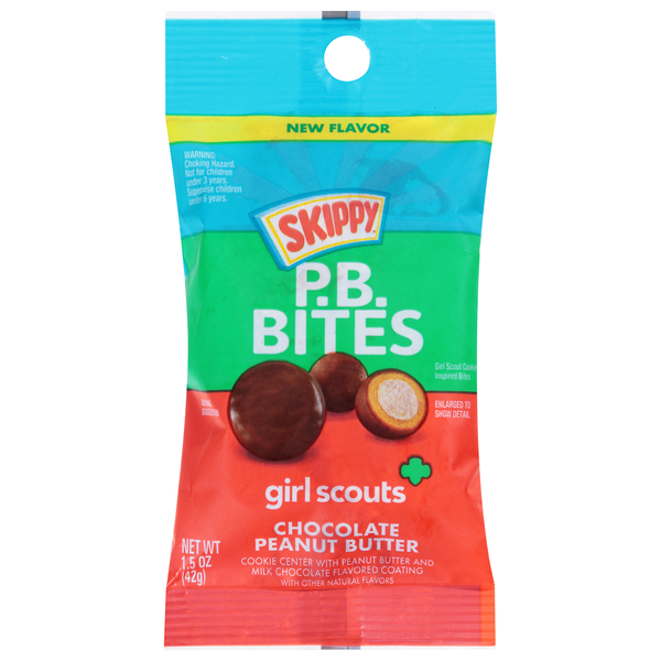 Skippy Girl Scouts Chocolate Peanut Butter P.B. Bites