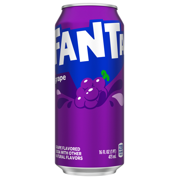 Fanta Grape Flavored Soda