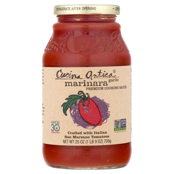 Cucina Antica Garlic Marinara Pasta Sauce