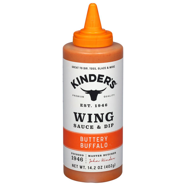 Kinder's Buttery Buffalo Wing Sauce & Dip