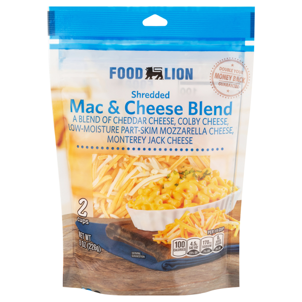 Food Lion Shredded Mac & Cheese Blend
