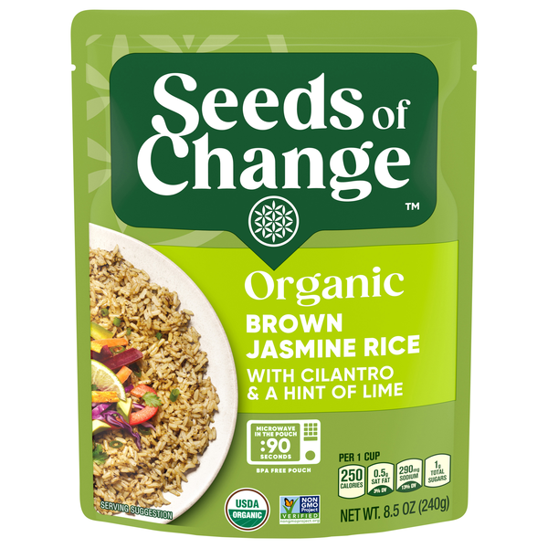 Seeds of Change 90 Second Microwave Organic Brown Jasmine Rice