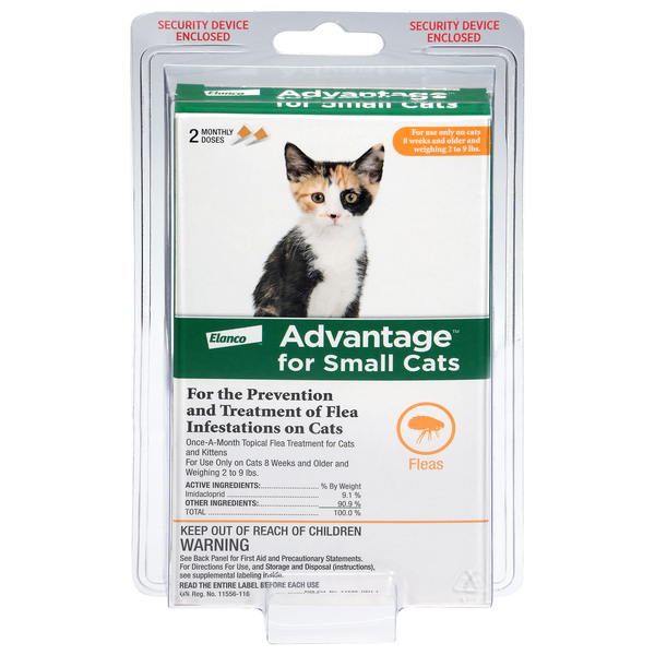 Elanco Advantage Flea & Ticks Treatment for Small Cats