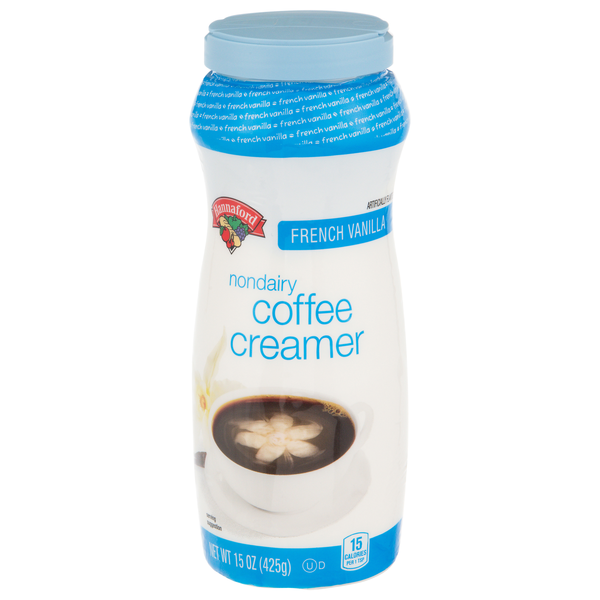 Hannaford Nondairy French Vanilla Coffee Creamer