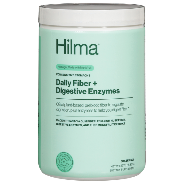 Hilma Daily Fiber + Digestive Enzymes