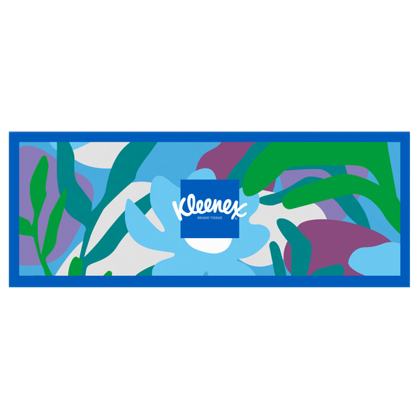 Kleenex Trusted Care 2-Ply Facial Tissue Flat Box