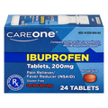 CareOne Ibuprofen Pain Relief 200 mg Tablets