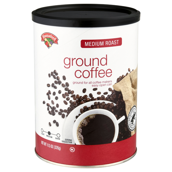 Hannaford Medium Roast Ground Coffee