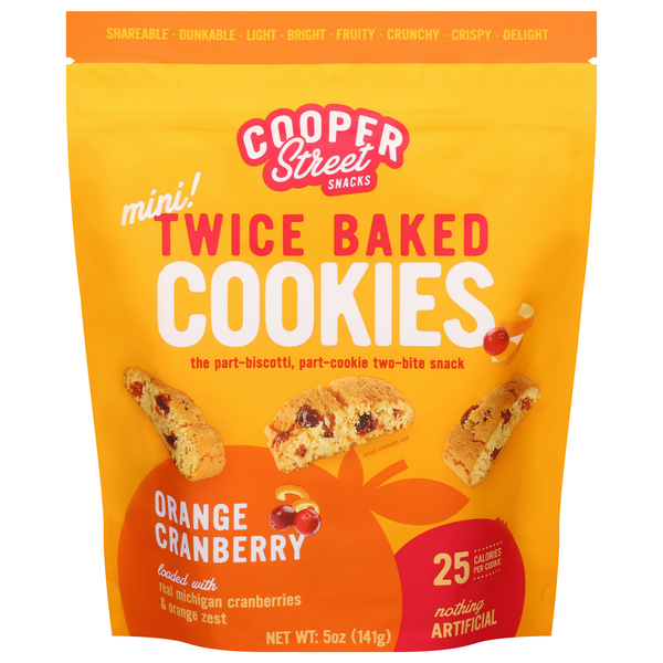 Save on Cooper Street Orange Cranberry Twice Baked Cookies Order