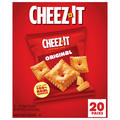 Cheez-It Original Baked Cheese Crackers Packs - 20 ct