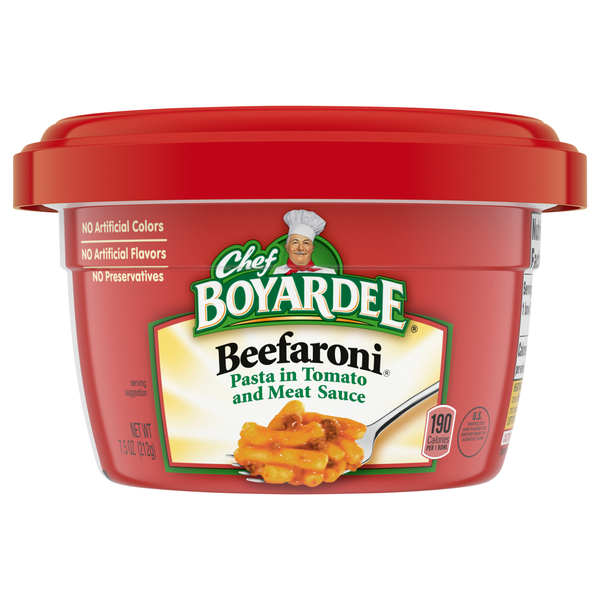Chef Boyardee Beefaroni Microwavable Bowl