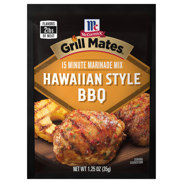 McCormick Grill Mates Hawaiian Style BBQ 15 Minute Marinade Mix