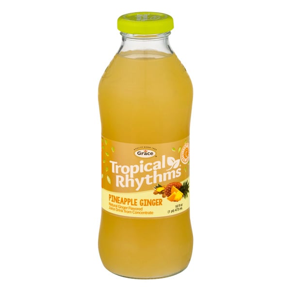 Grace Tropical Rhythms Juice Drink Pineapple Ginger