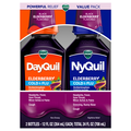 Vicks DayQuil & NyQuil Cold & Flu Relief Elderberry Flavor Liquid