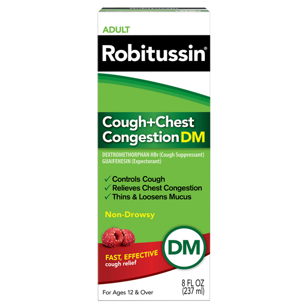 Robitussin Adult Cough + Chest Congestion DM