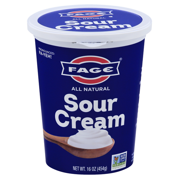 Save on Fage Sour Cream All Natural Order Online Delivery MARTIN'S
