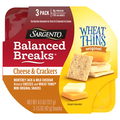 Sargento Balanced Breaks Jack & Cheddar Cheese w/Wheat Thin Crackers 3 ct