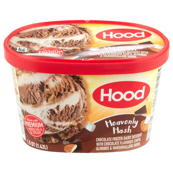 Hood Heavenly Hash Frozen Dairy Dessert