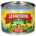 La Preferida Organic Mild Diced Green Chiles