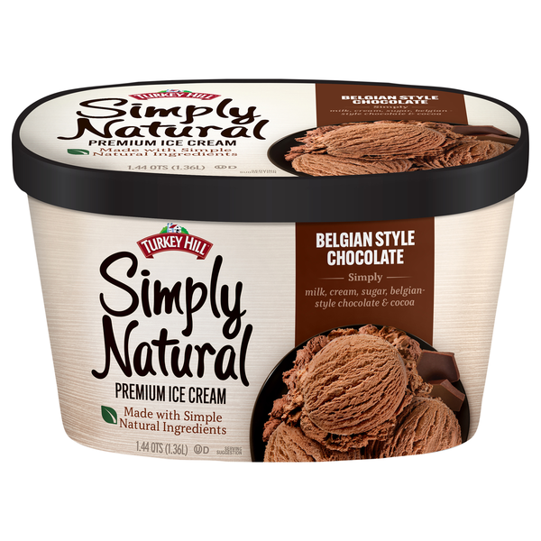 Turkey Hill Simply Natural Belgian Style Chocolate Ice Cream