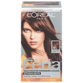 L'Oreal Feria Permanent Hair Color Gel Deep Bronzed Brown 45